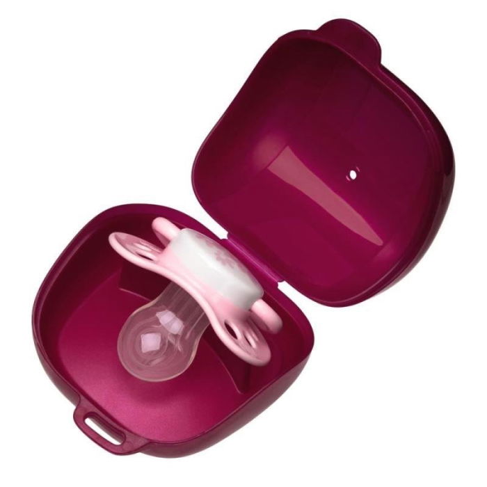 Cutie igienica pentru suzete, pentru transport si sterilizare, marime universala, 0+ luni, nip 37032 [1]