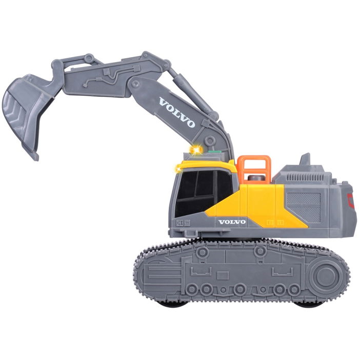 Excavator Dickie Toys Volvo Tracked Excavator 23 cm cu lumini si sunete [3]
