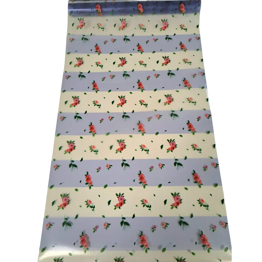 Folie antialunecare sertare, din EVA, model floral, 1.5m [3]