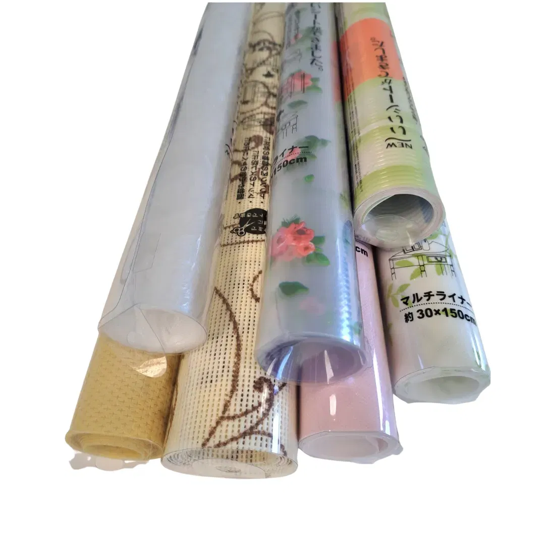 Folie protectie sertare, din Eva, model patrate multicolor, 1.5m [5]