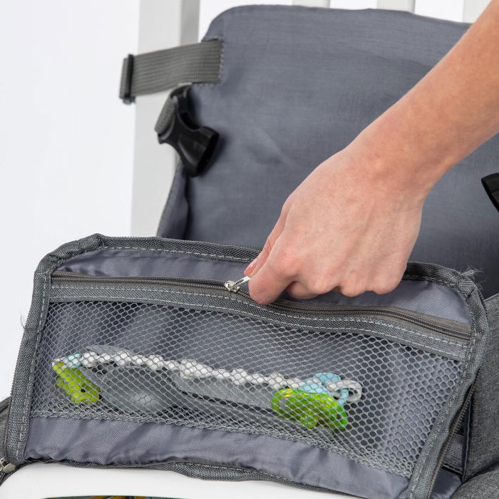 Inaltator de scaun pentru bebelusi 6-36 luni, transportabil, din plastic reciclat, Reer Growing Booster Seat 85041 [5]