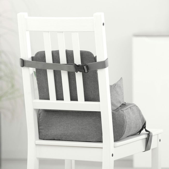 Inaltator de scaun pentru bebelusi 6-36 luni, transportabil, din plastic reciclat, Reer Growing Booster Seat 85041 [4]