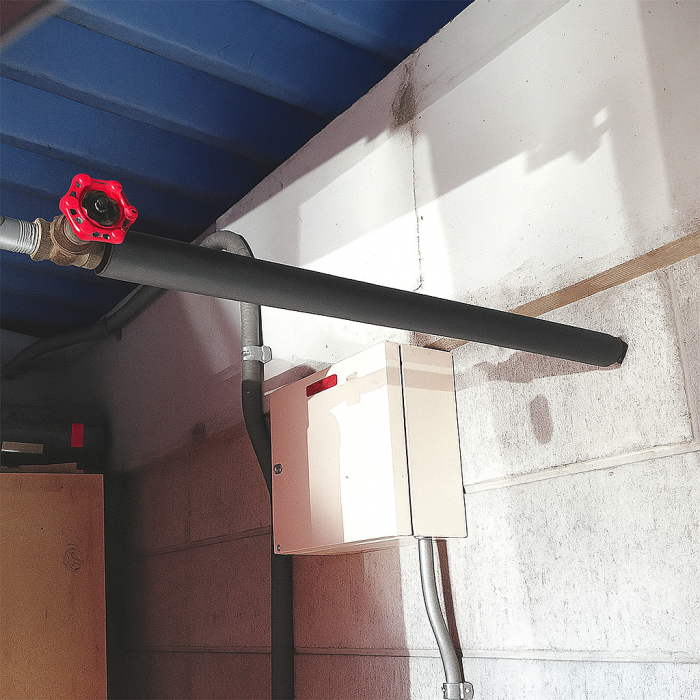 Izolare termica tevi, din spuma, negru, 37x900x5mm [2]