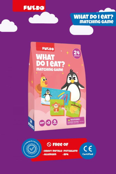 JOC DE POTRIVIRE DIN SPUMA EVA, ''CE MANANC'', PUEDO [2]