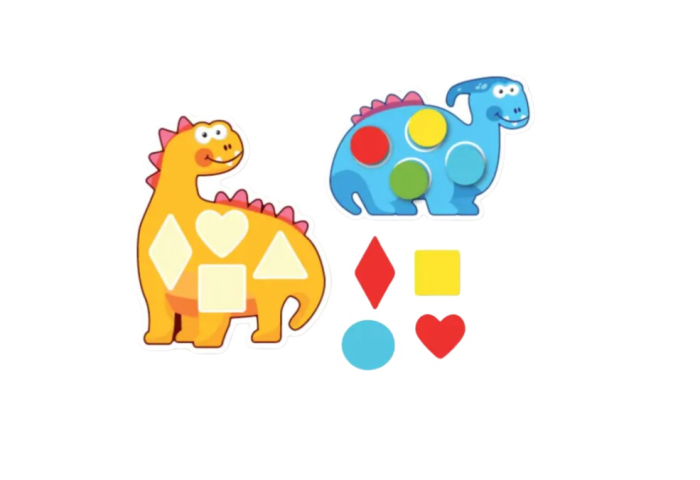 JOC DE POTRIVIRE DIN SPUMA EVA, DINOZAURI, PUEDO [1]