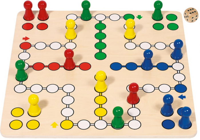 Joc Ludo, pentru copii si adulti, de lemn, 4 ani [1]
