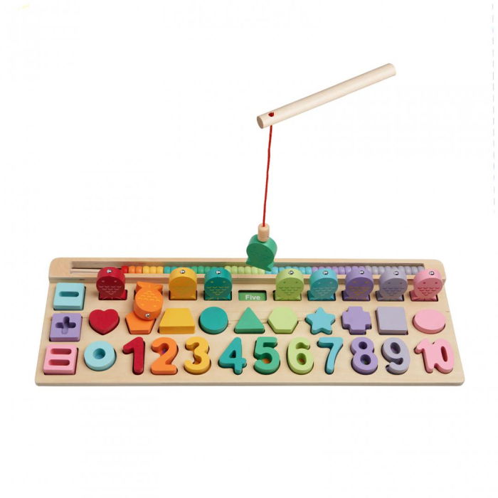 JOC PUZZLE DIN LEMN, 4 IN 1, 35 DE PIESE, MOMKI [2]