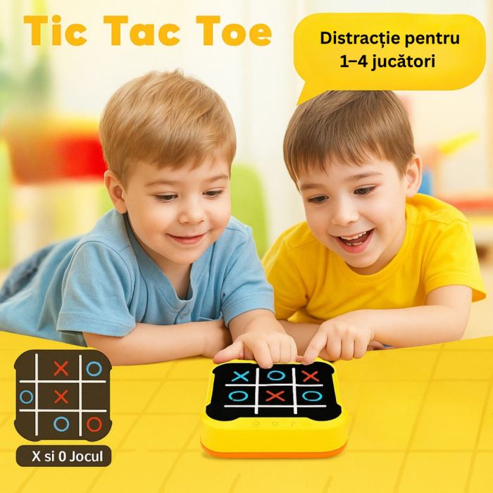 Joc X și 0 electronic – Logică, memorie și distracție fără ecrane [2]