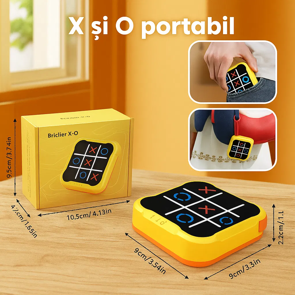 Joc X și 0 electronic – Logică, memorie și distracție fără ecrane [8]