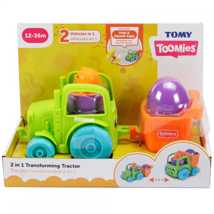 JUCARIE 2IN1 TRACTORAS, TOMY [3]