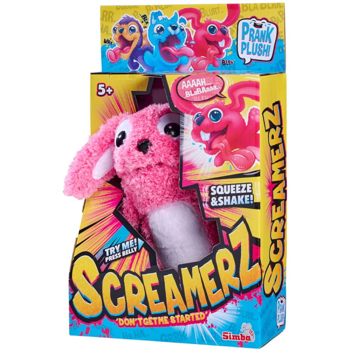 Jucarie de plus Simba ScreamerZ Rabbit 30 cm cu sunete [9]