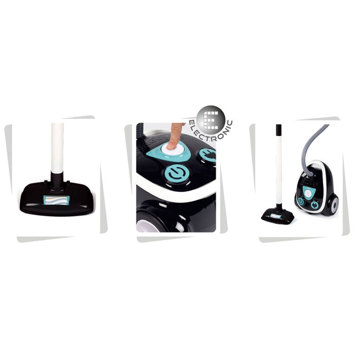 Jucarie Smoby Aspirator Vacuum Cleaner negru [5]