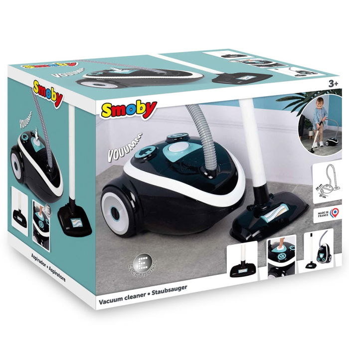 Jucarie Smoby Aspirator Vacuum Cleaner negru [7]
