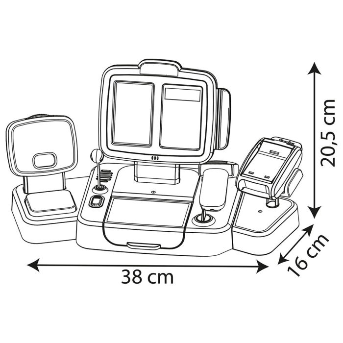 Jucarie Smoby Casa de marcat Large Cash Register verde [4]