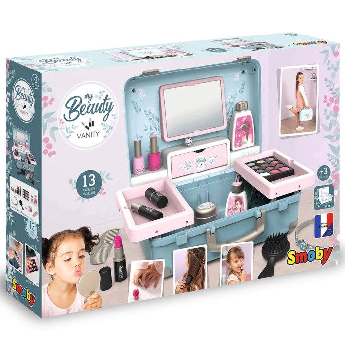 Jucarie Smoby Gentuta cosmetica My Beauty Vanity cu accesorii [6]