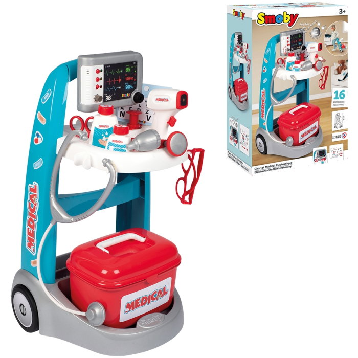 Jucarie Smoby Set doctor cu carucior si accesorii [6]