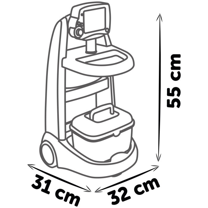 Jucarie Smoby Set doctor cu carucior si accesorii [2]