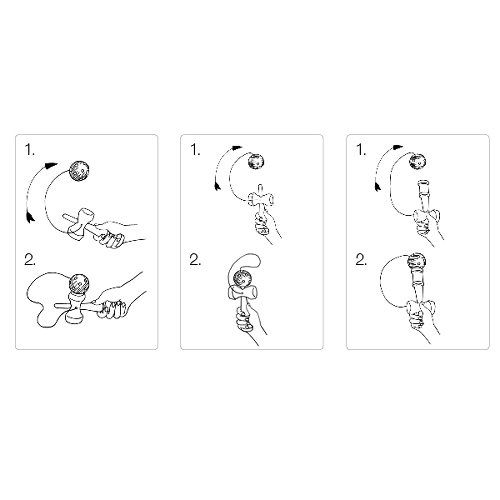 Kendama copii din lemn Goki – jucărie pentru coordonare și concentrare [3]