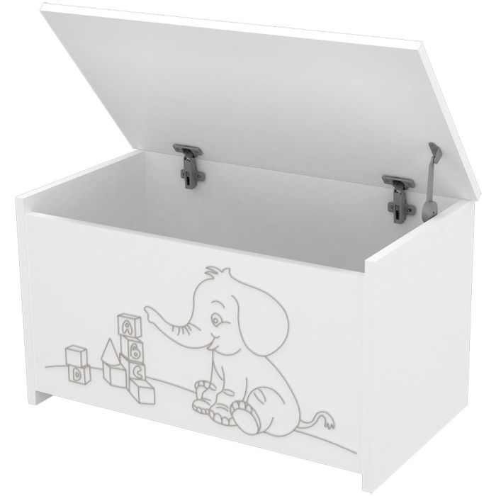 Lada de depozitare Hubners Matei alb [2]