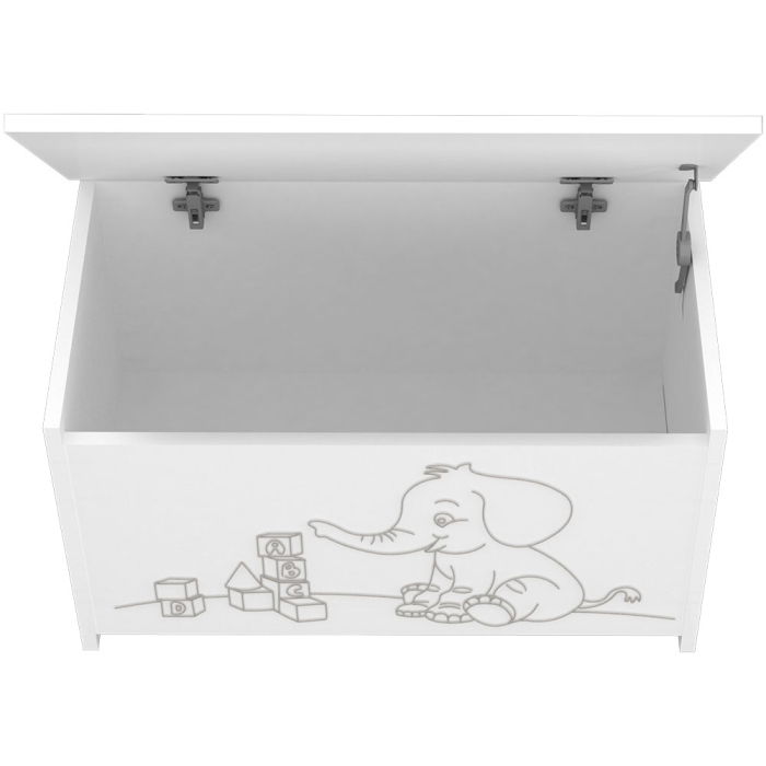 Lada de depozitare Hubners Matei alb [3]