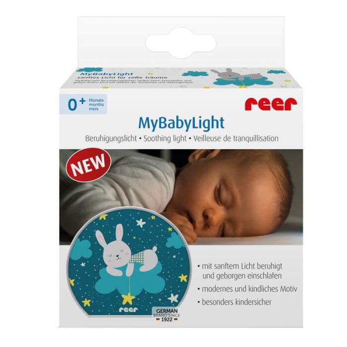 Lampa de veghe cu LED MyBabyLight Bunny, 0+ luni, Reer 52371 [4]