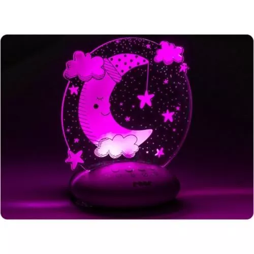 Lampa veghe copii, forma de luna, ColorLumy Moon, Reer [3]