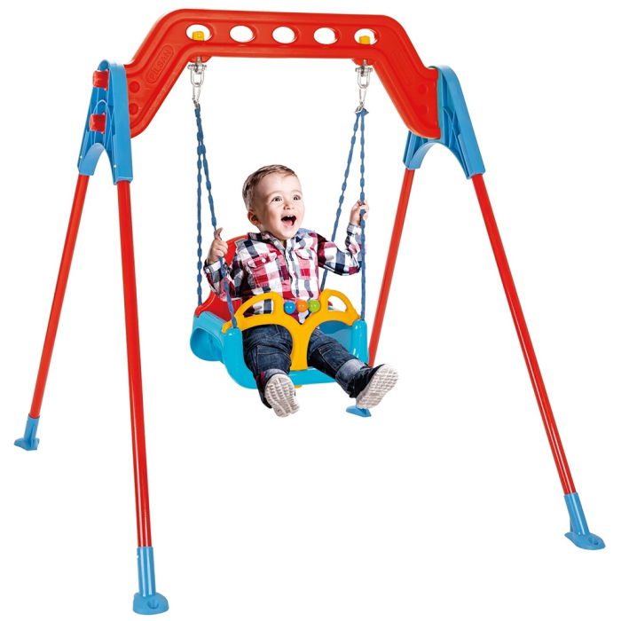 Leagan pentru copii Pilsan Samba A-Frame Swing cu cadru metalic [2]