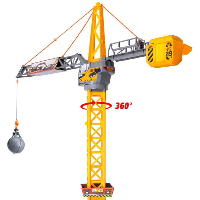 Macara Dickie Toys Mighty Crane 110 cm cu telecomanda [2]