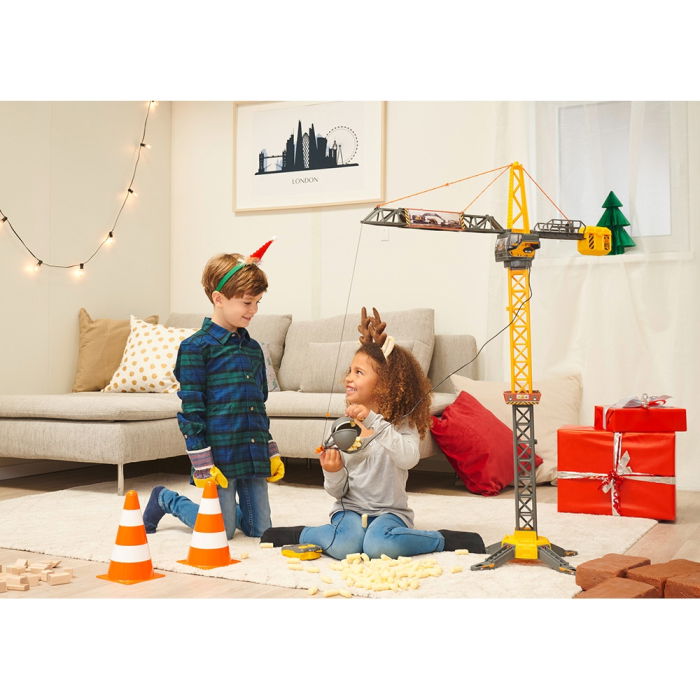 Macara Dickie Toys Mighty Crane 110 cm cu telecomanda [6]