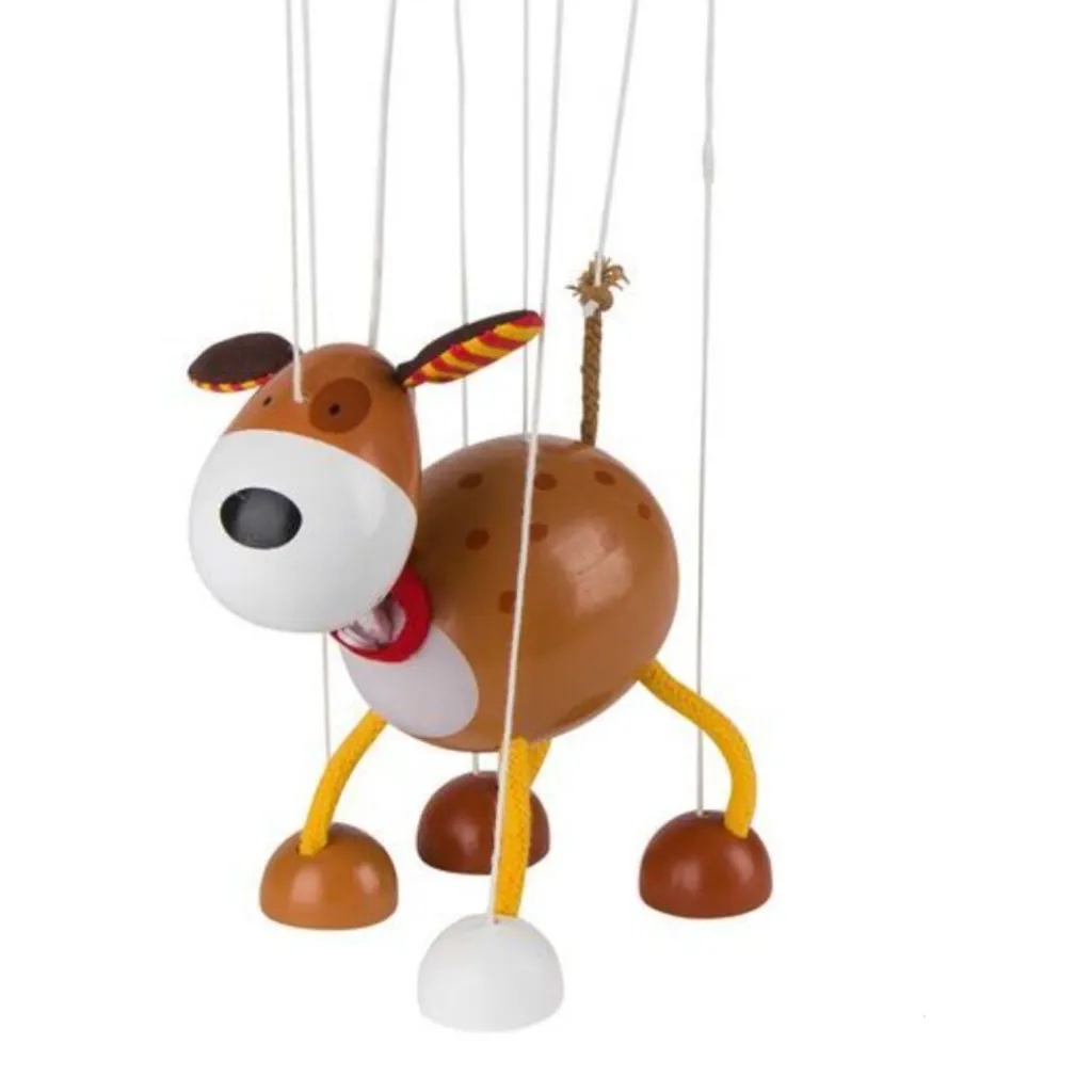 Marioneta cățel, de lemn, 14.5 cm [1]