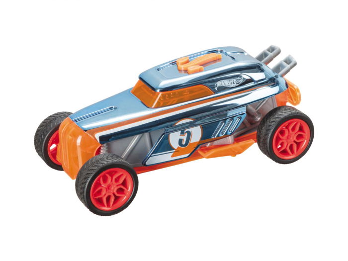 MASINA CU LUMINI SI SUNETE, RIP ROD ALBASTRU, HOT WHEELS [1]