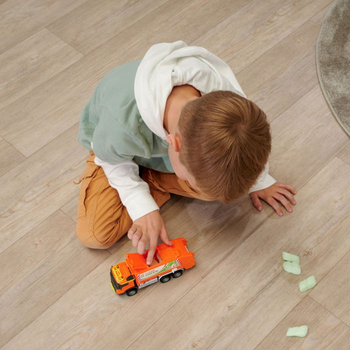 Masina de gunoi Majorette Volvo Garbge Collector cu tomberon [8]