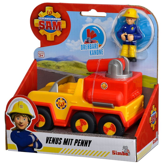 Masina de pompieri Simba Fireman Sam Venus cu figurina Penny [2]