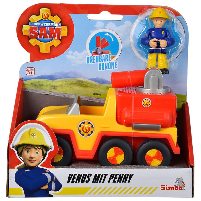 Masina de pompieri Simba Fireman Sam Venus cu figurina Penny [3]