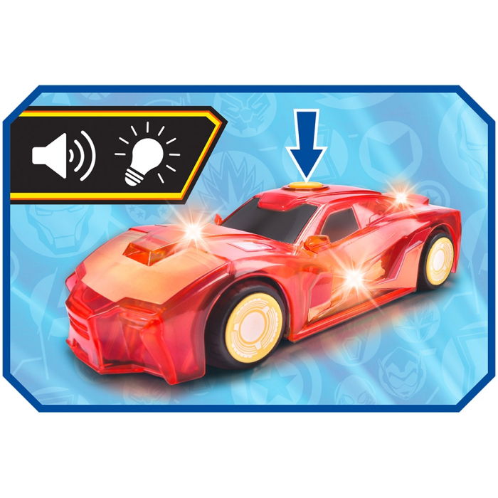 Masina Jada Toys Marvel Light Hero Iron Man 1:32 15 cm [4]