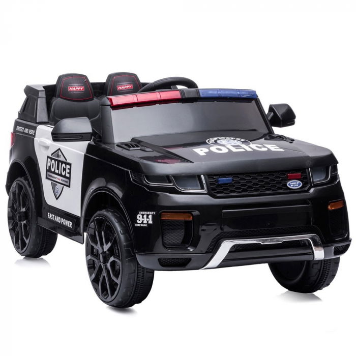 Masina de politie electrica, copii 3 ani+, Chipolino Police SUV [4]