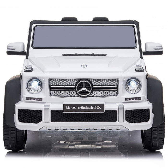 Masinuta Electrica Copii 3 Ani+ SUV Mercedes Maybach Alb Chipolino [5]