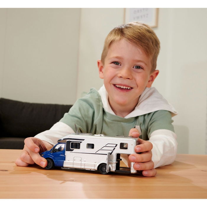 Masinuta Majorette Hymer B-Class Camper cu lumini si sunete [6]