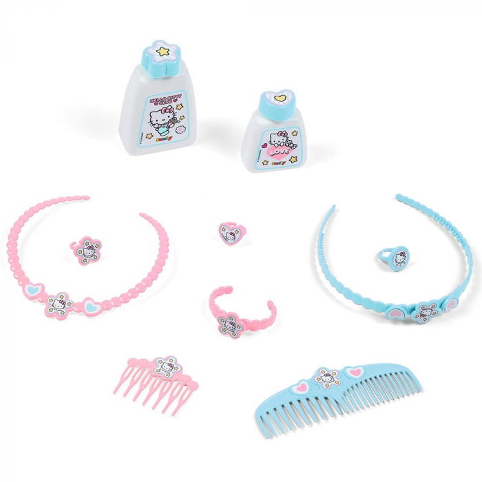 Masuta de machiaj fetite 3 ani ,  Hello Kitty Hairdresser 2 in 1 [3]