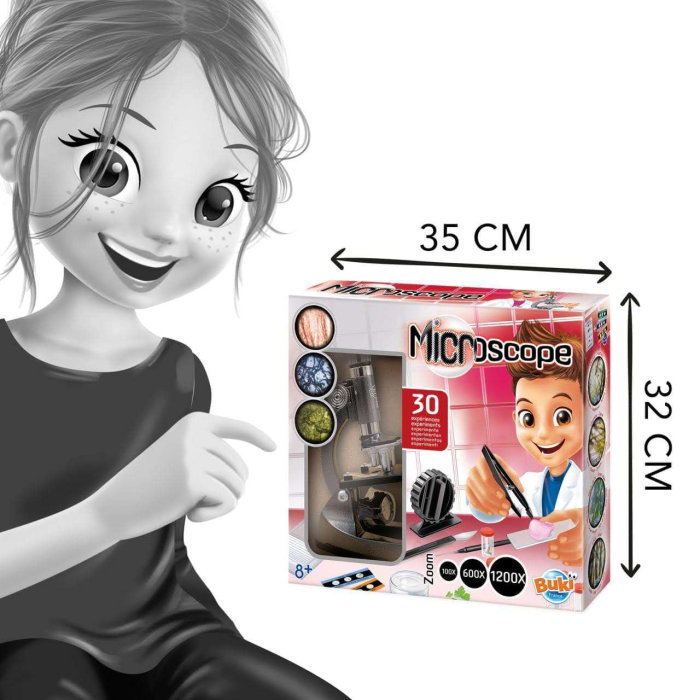 Microscop pentru copii cu 30 experimente - Set stiinta [5]
