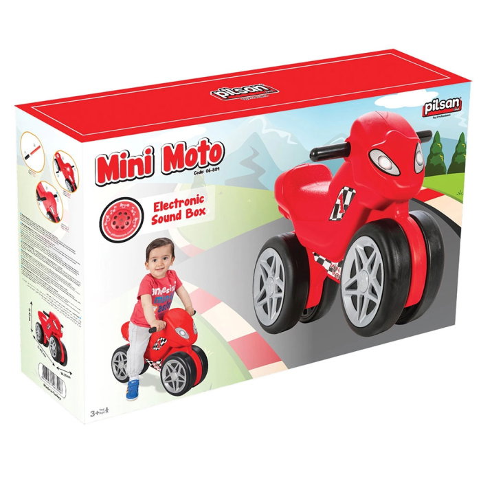 Motocicleta Pilsan Mini Moto red [3]