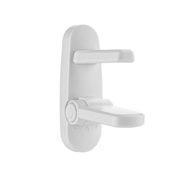 Opritor pentru clanta usii, fara gaurire, alb, REER 70110 [9]