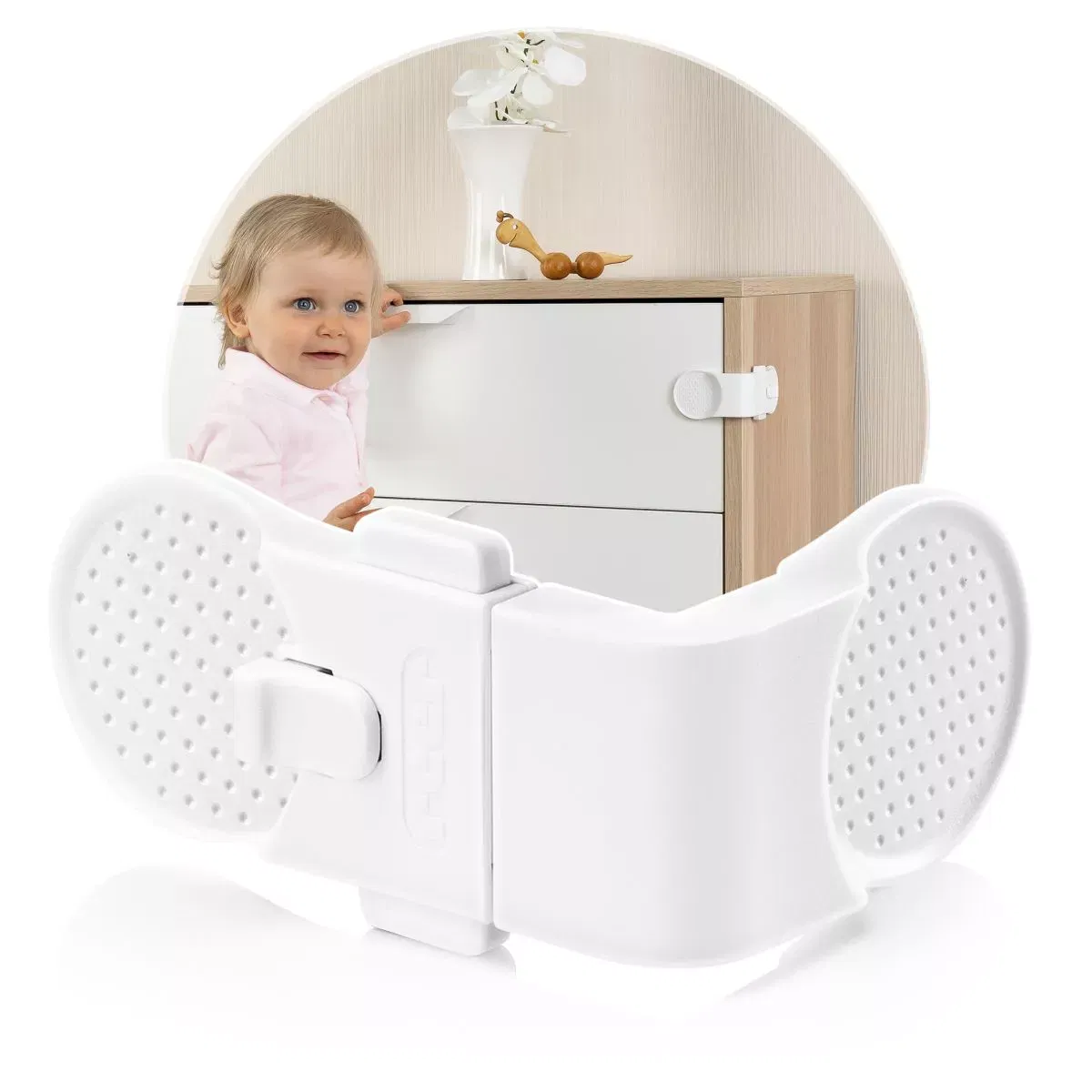 Opritor sertare, din plastic, alb, 1 buc, Reer [2]