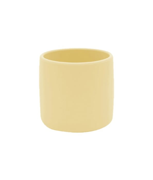 Pahar Minikoioi, 100% Premium Silicone, Mini Cup – Galben [1]