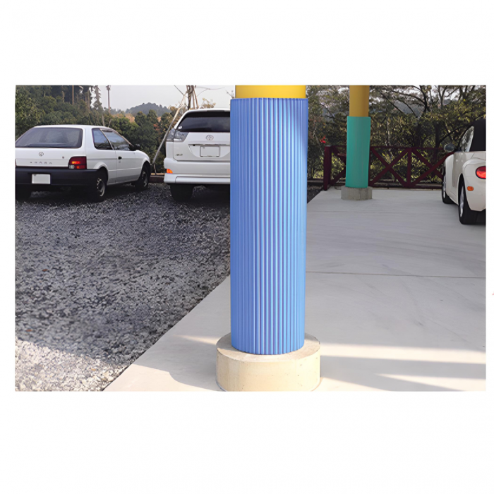 Panou de perete, tip acordeon, uz universal, multicolor, 1200x1800x9mm [9]