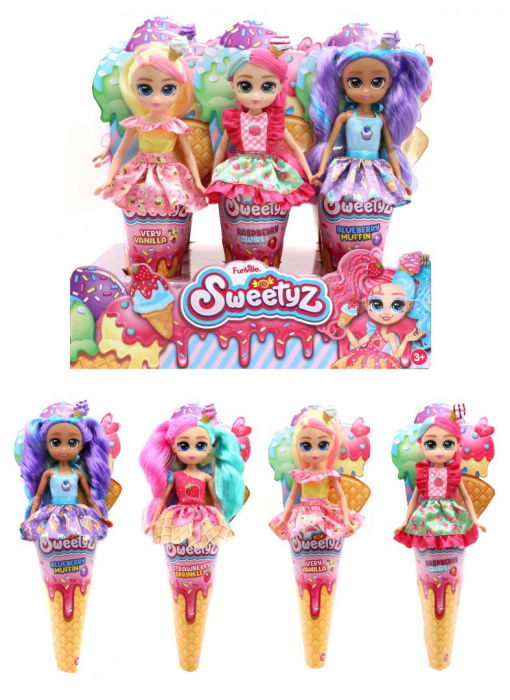 PAPUSA IN CON, SWEETYZ, DIVERSE MODELE, 23 CM [10]