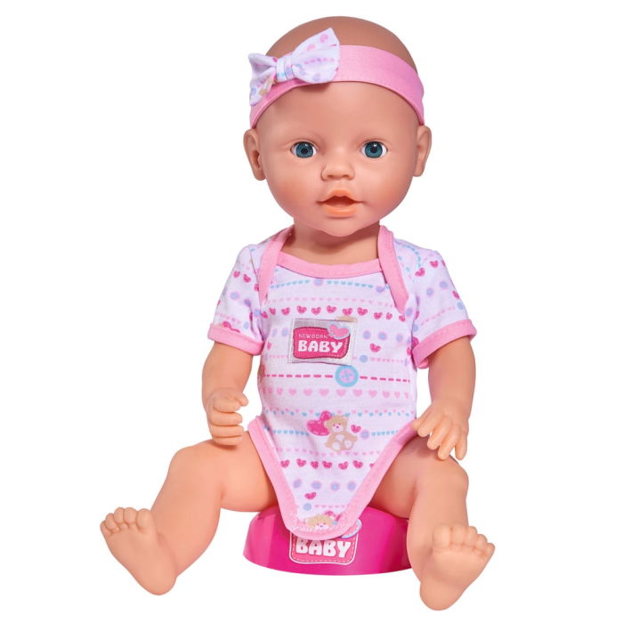 Papusa Simba New Born Baby 38 cm Bebe cu olita si accesorii [3]