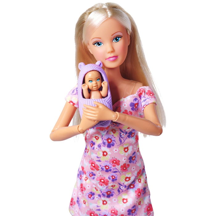 Papusa Simba Steffi Love Hello Baby 29 cm cu accesorii [4]