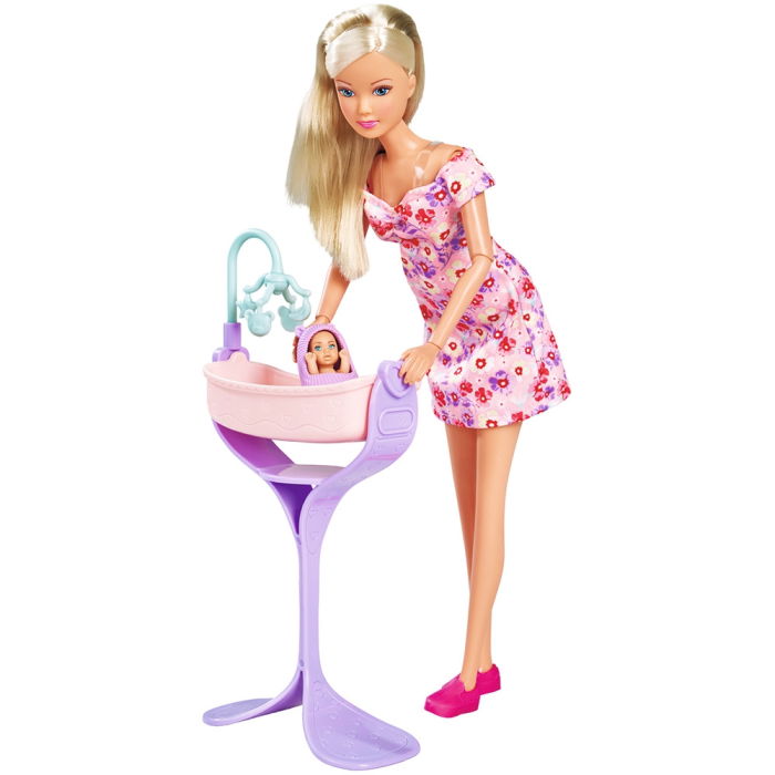 Papusa Simba Steffi Love Hello Baby 29 cm cu accesorii [1]