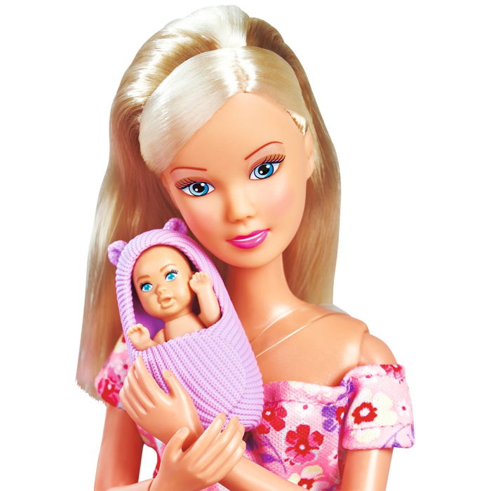 Papusa Simba Steffi Love Hello Baby 29 cm cu accesorii [5]